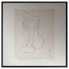 Nude Drawing by Albert Radockzy #4