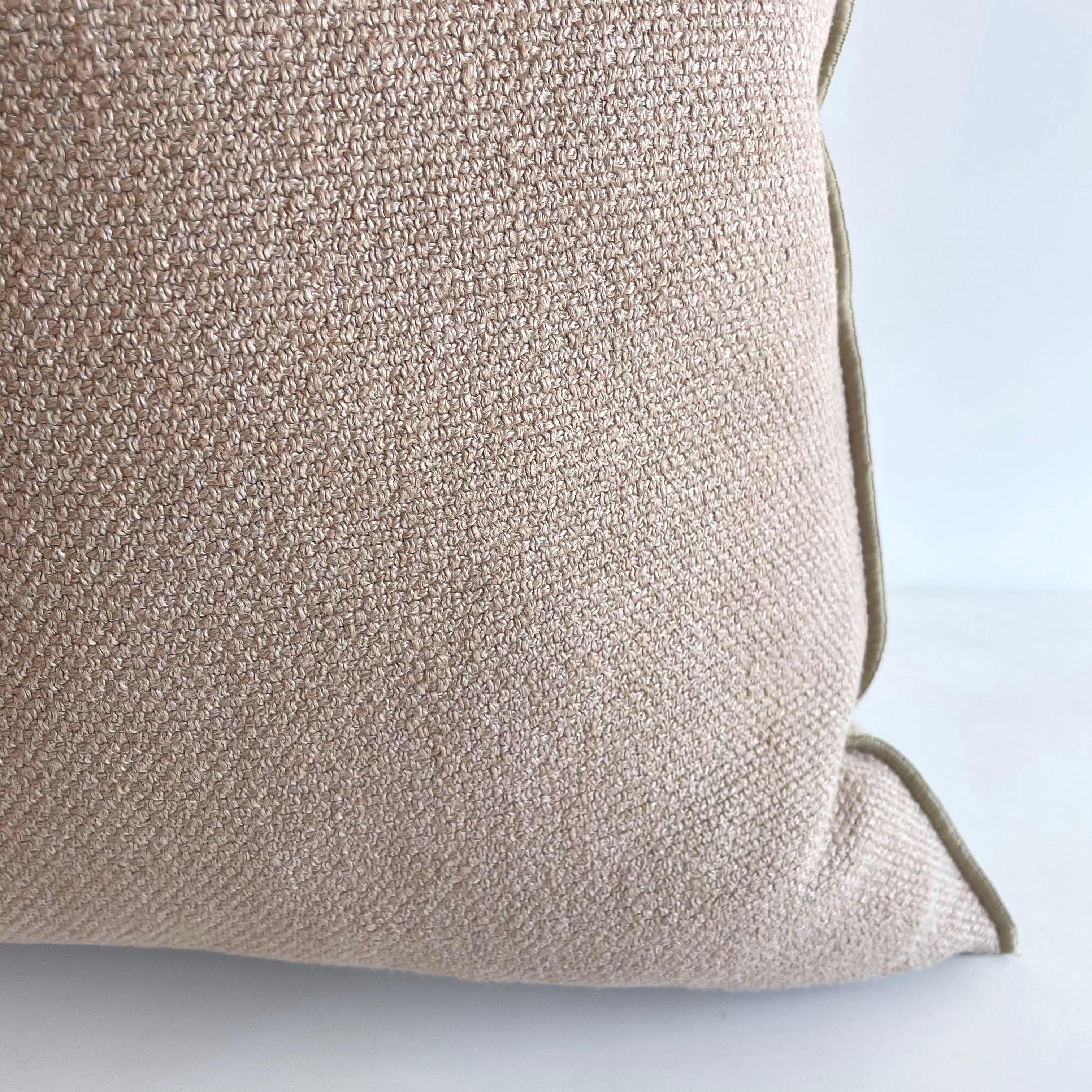 Fromentera French Linen Euro Pillow For Sale at 1stDibs