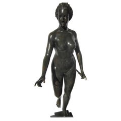 Nude Female Bronze Statue