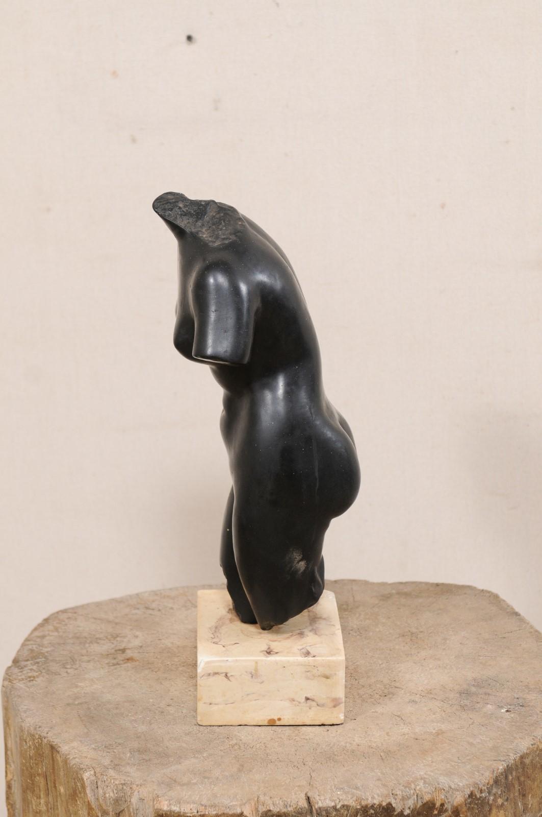Nude Female Torso Sculptural Art Piece from Europe 3