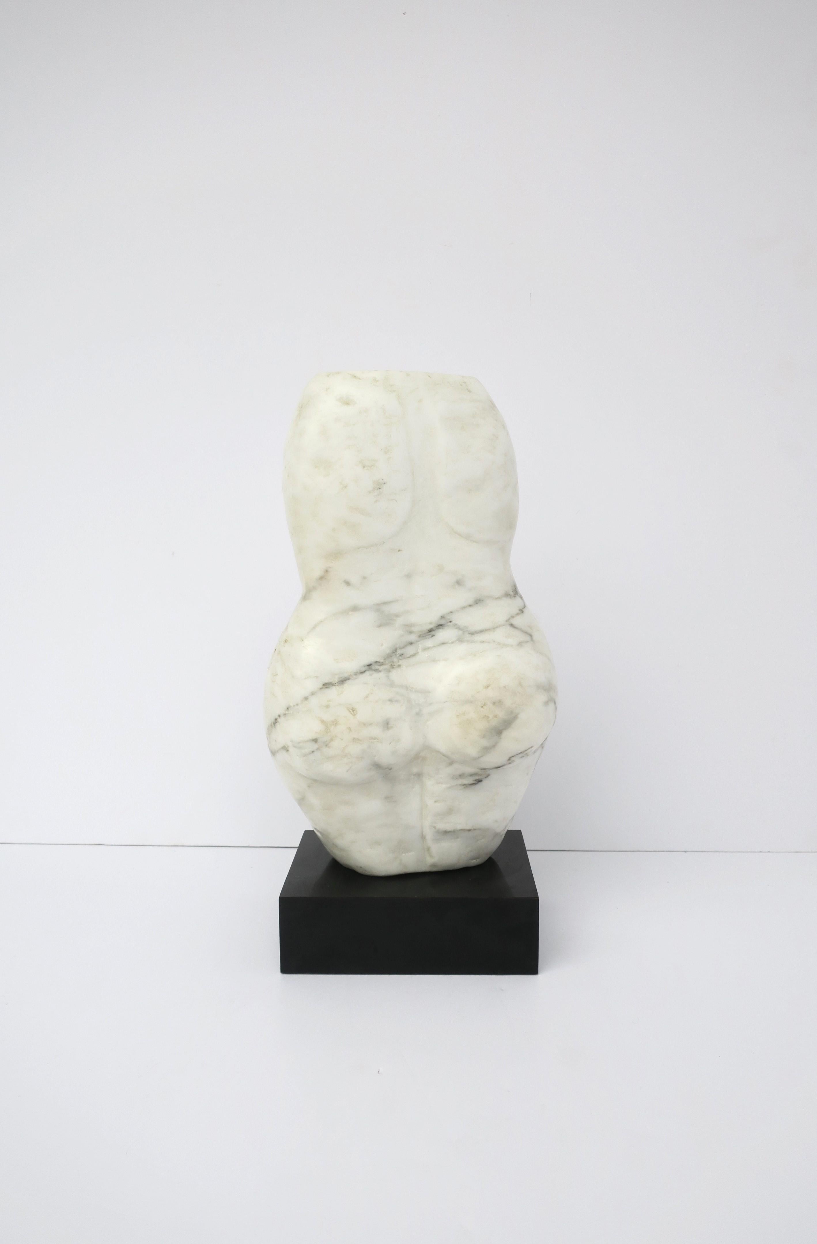Marble Female Sculpture  For Sale 5