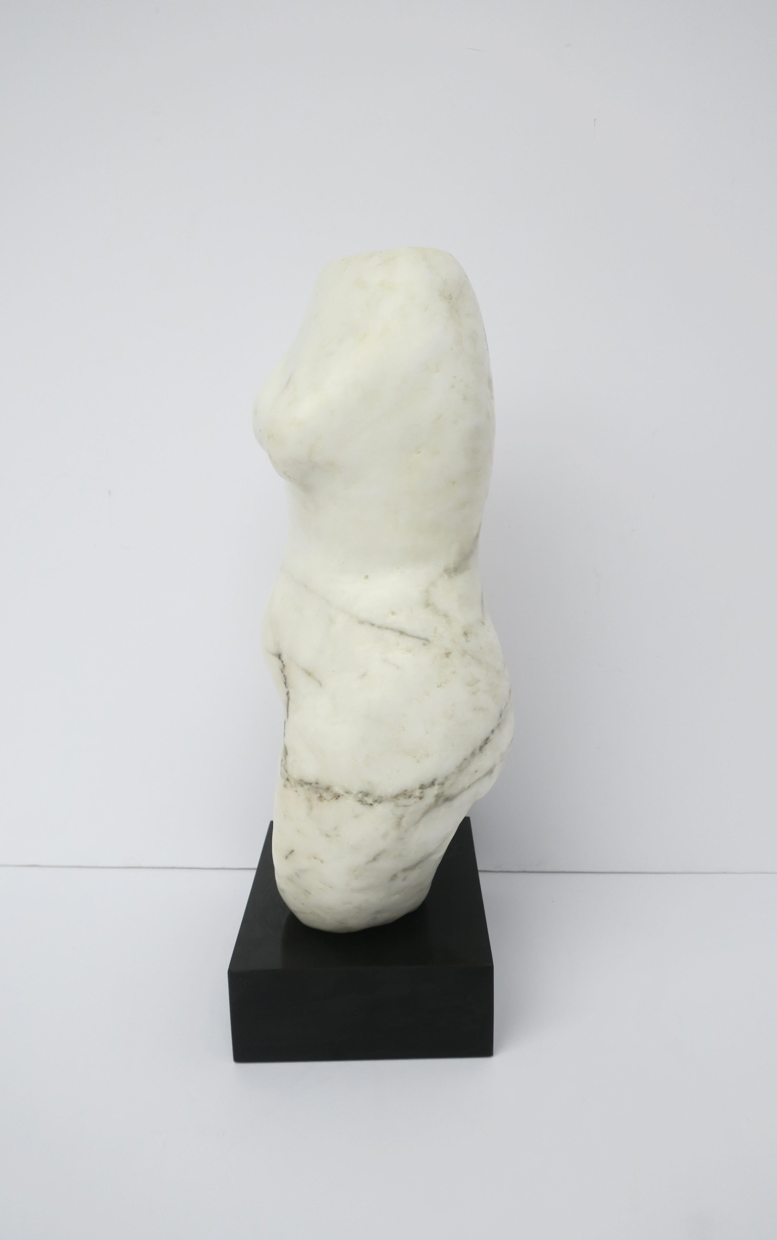 Marble Female Sculpture  For Sale 3