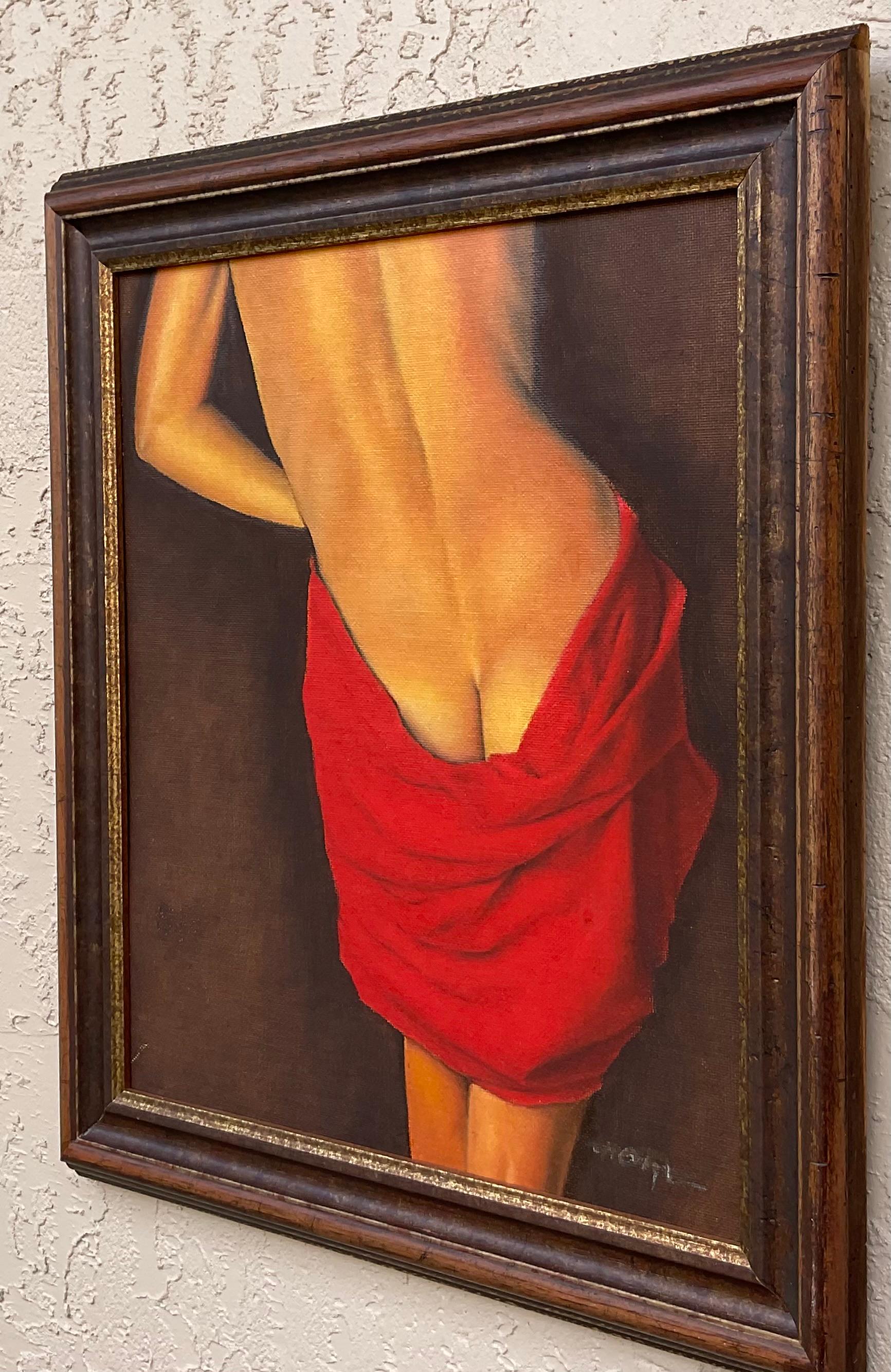 Nude From The Back Oil Painting  For Sale 1