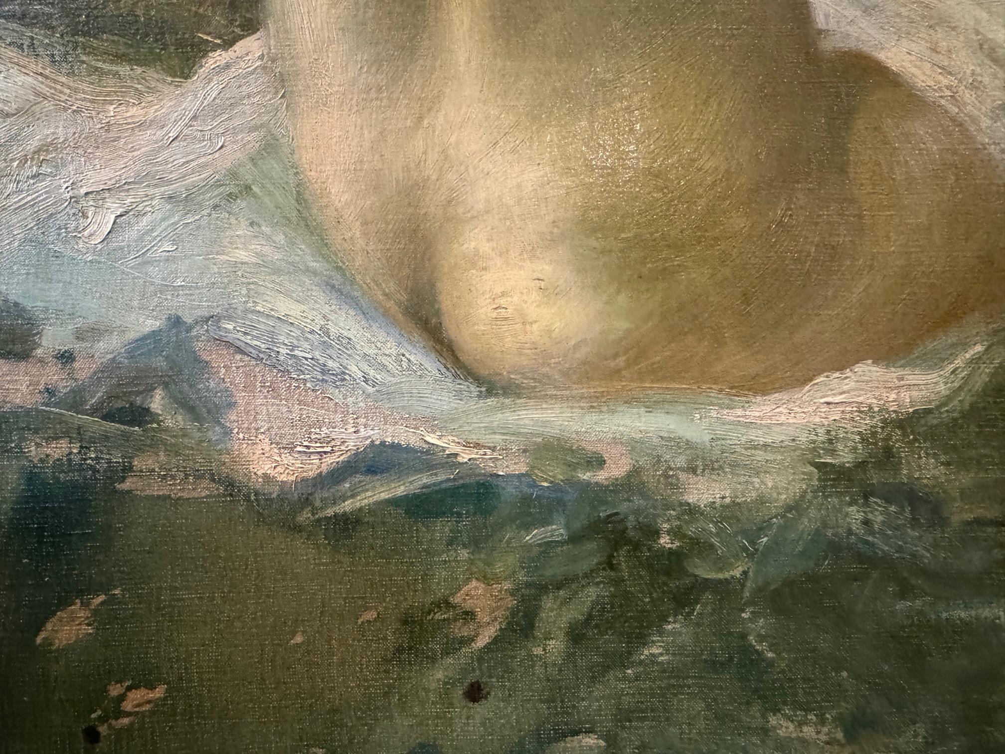 Early 20th Century Nude from the rear, Etienne MONDINEU (1872-1940)