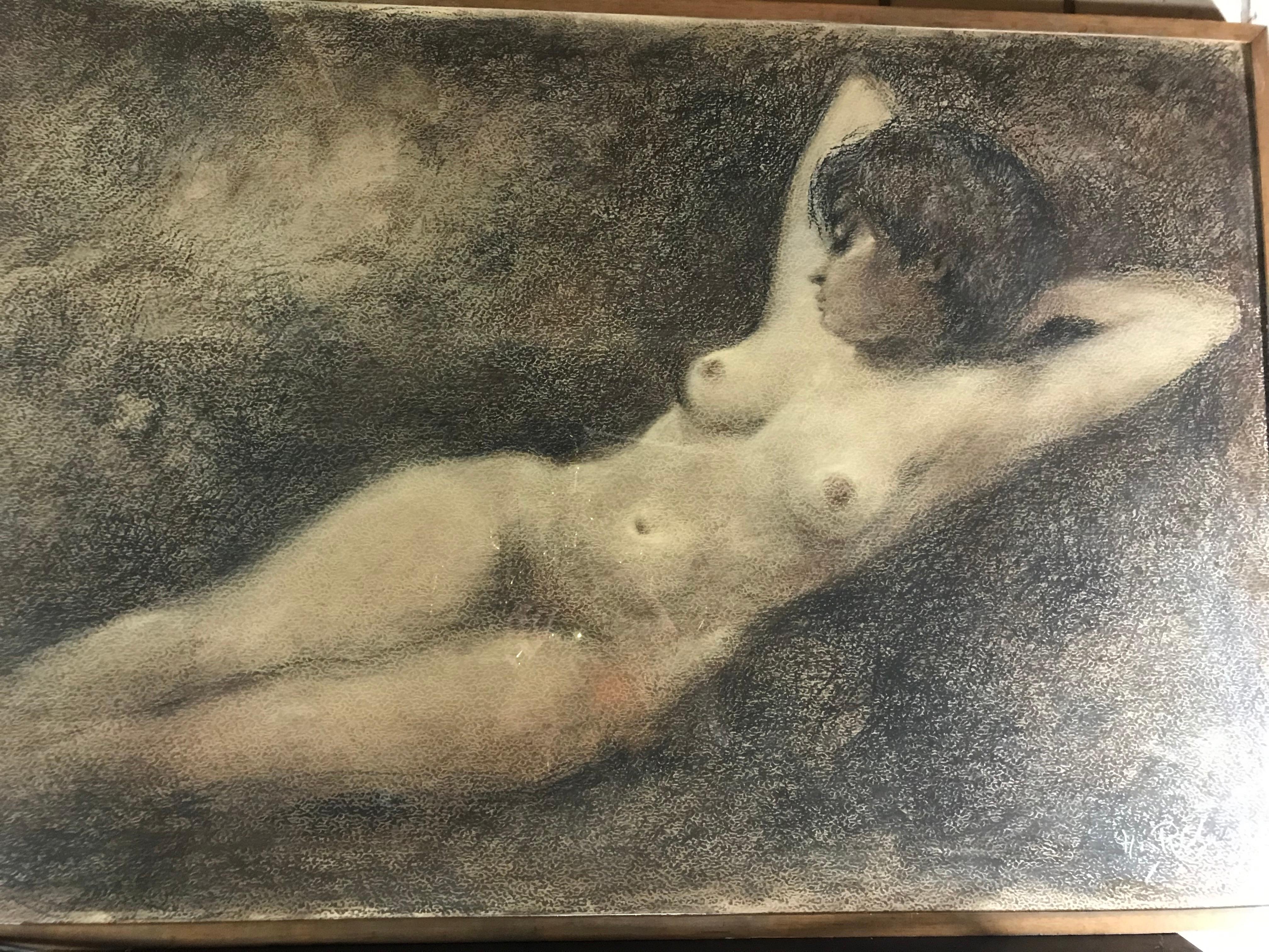 Other Nude in Pastel For Sale