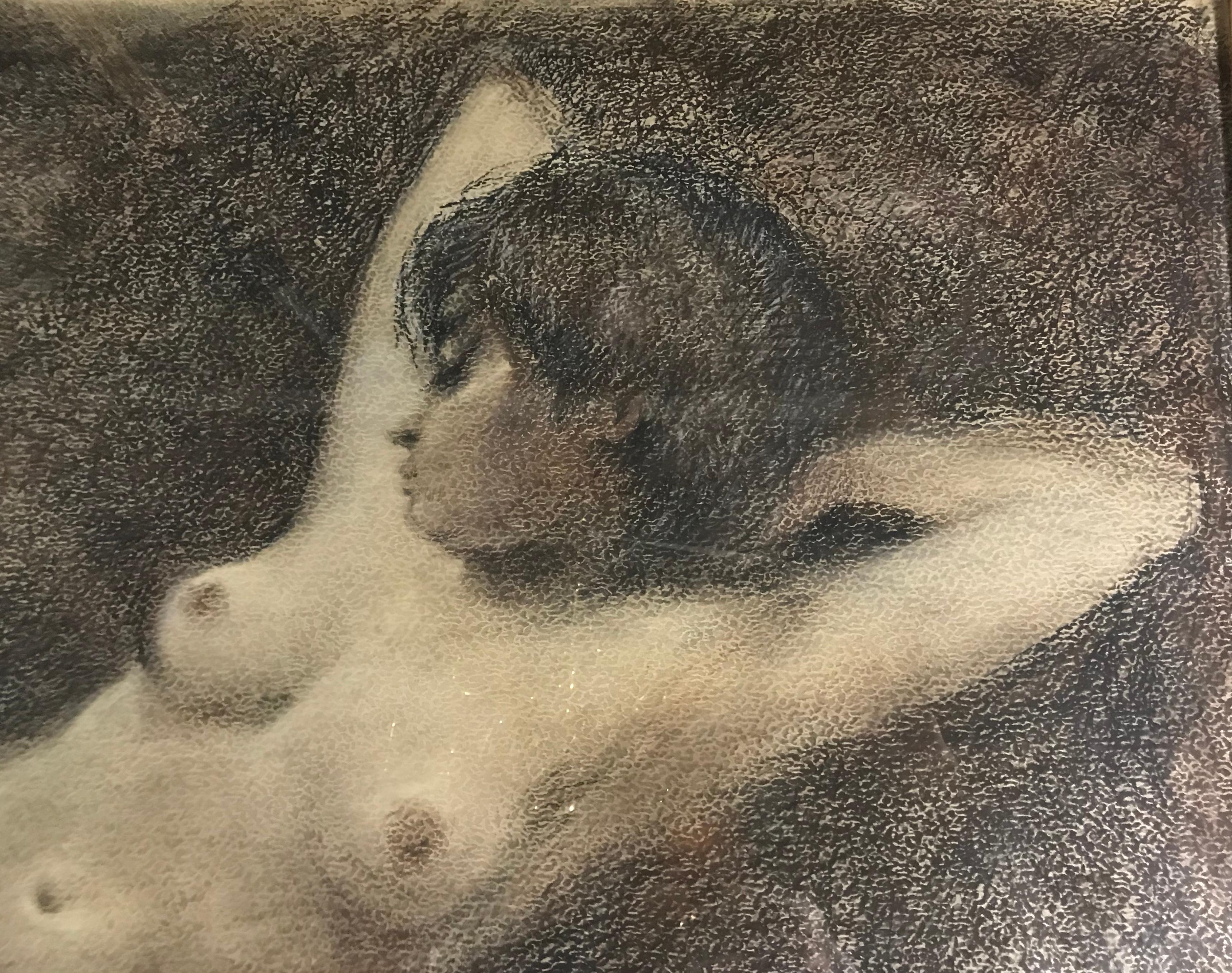Dutch Nude in Pastel For Sale
