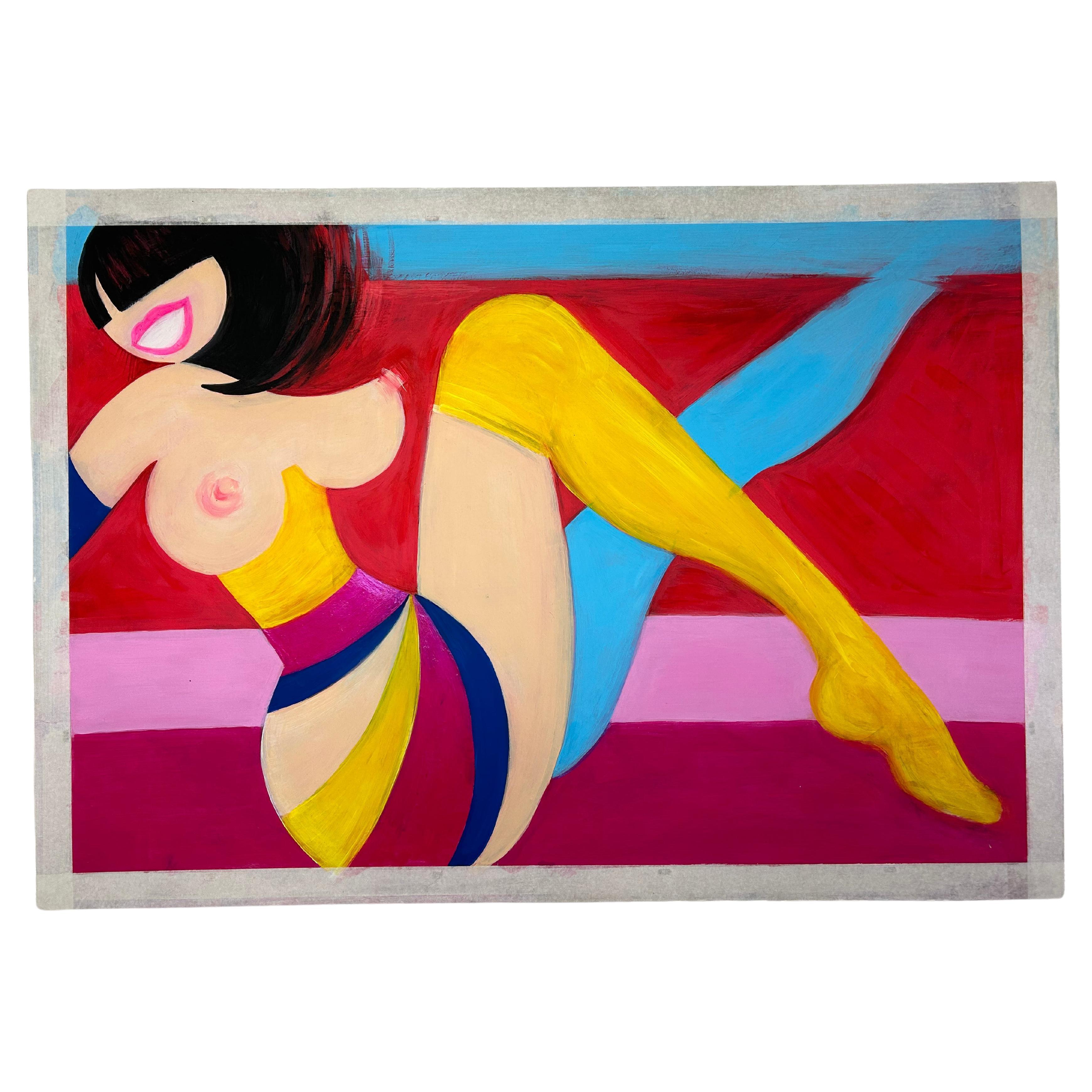 Nude lady by Juraj Huliak For Sale