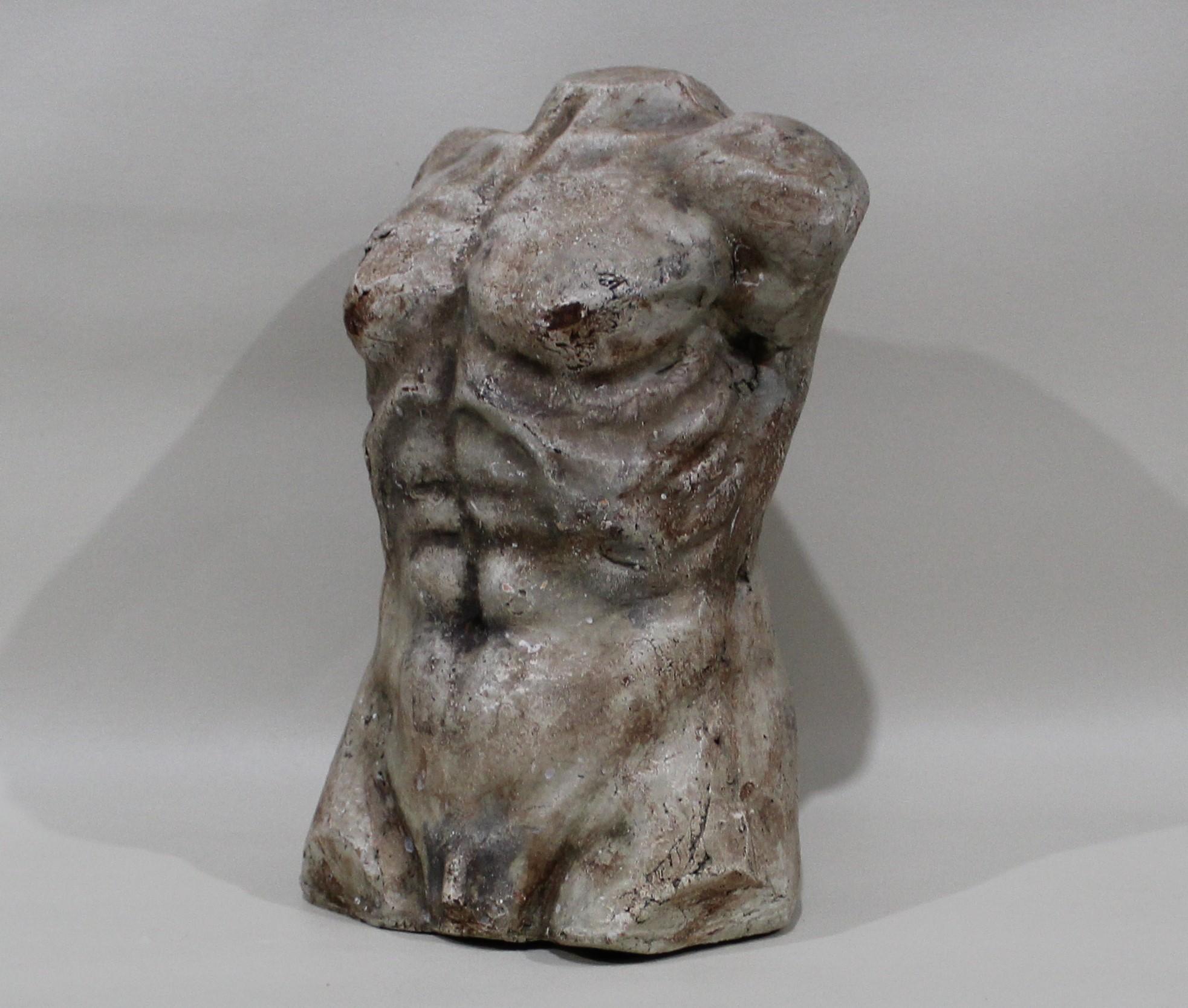Nude Male Torso Sculpture 1