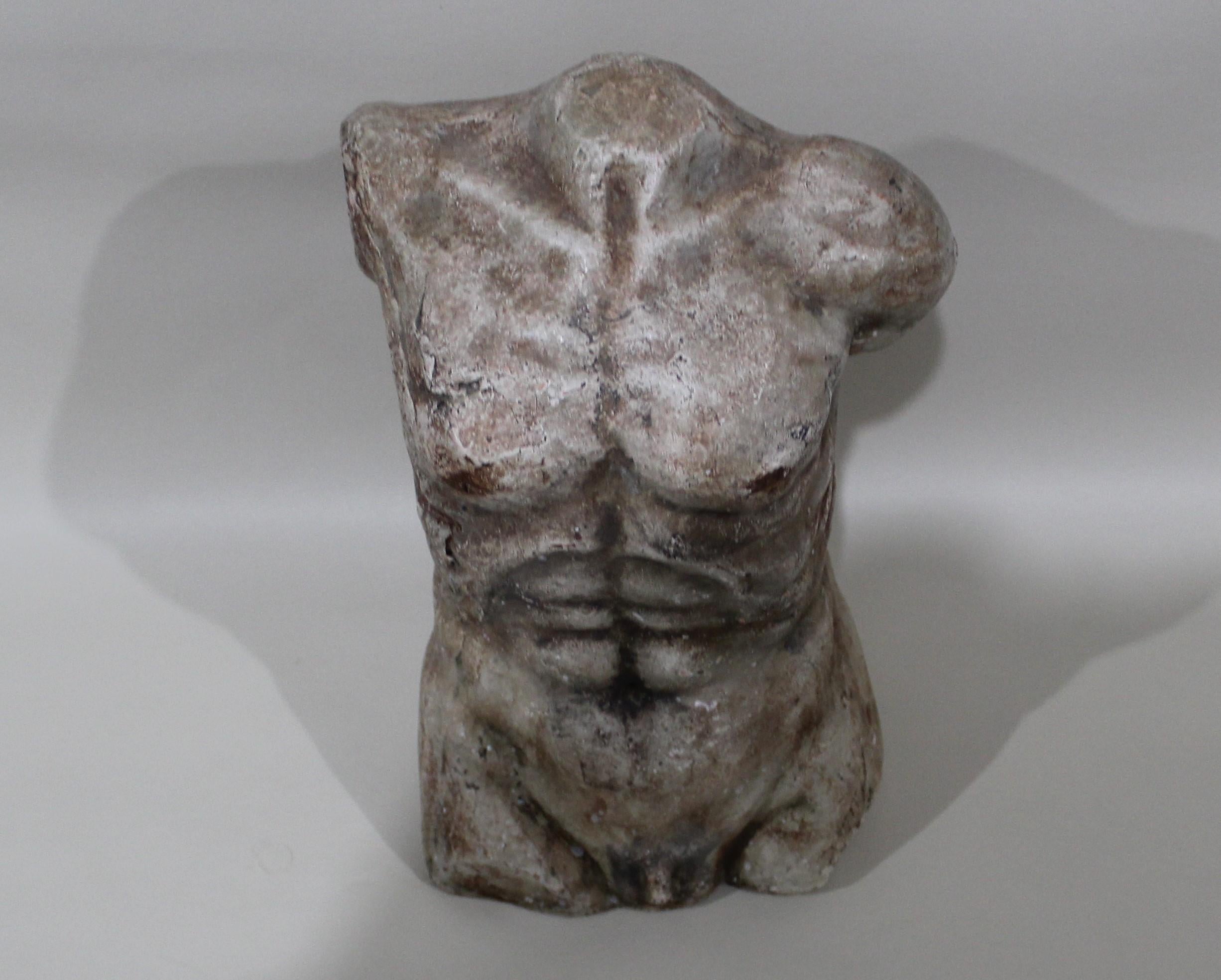 Nude Male Torso Sculpture 2