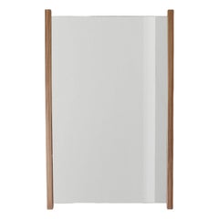 Nude Mirror Frame in White Oak