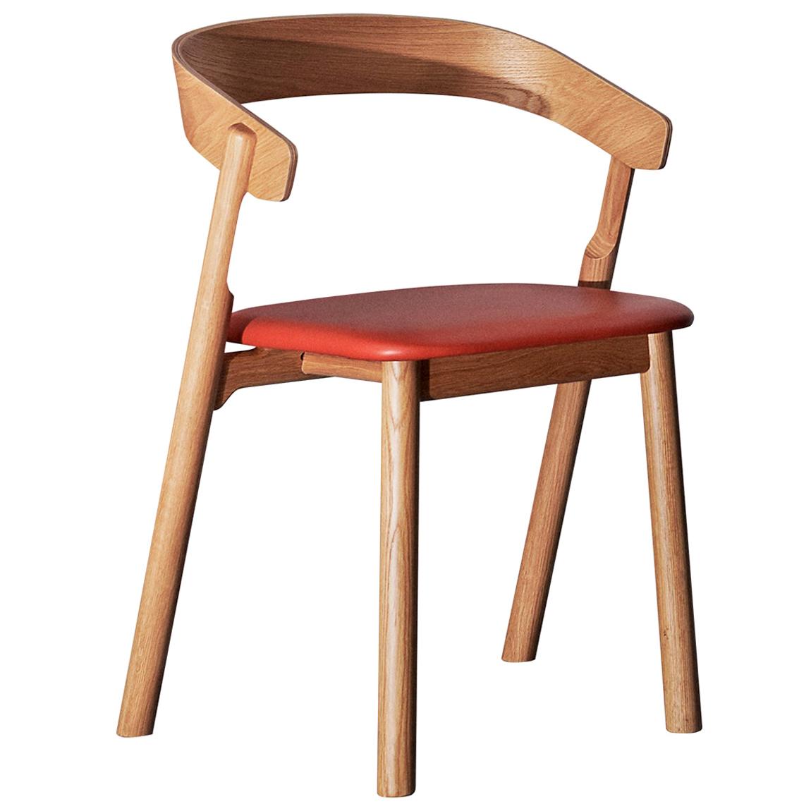 Nude, Nordic Design Dining Chair in Natural Oak