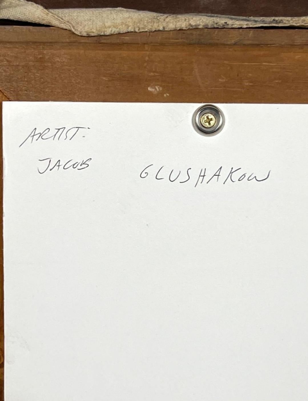 Akt, Öl auf Leinwand, von Jacob Glushakow im Angebot 1