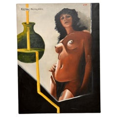 Nude Oil Painting on Canvass by John Mackay