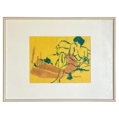 Nude on Couch by Jean Olds