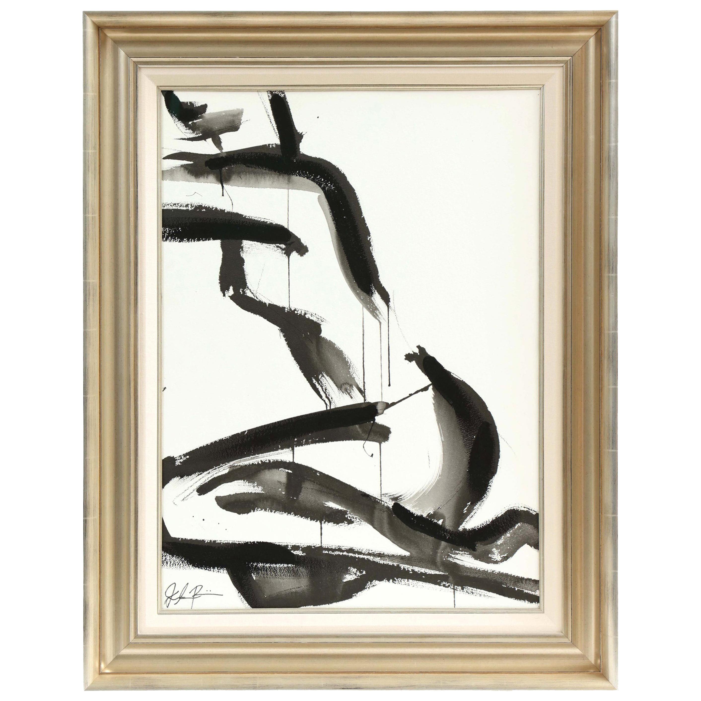 Nude Painting by Jenna Snyder-Phillips, No Frame Included, Sumi Ink, Nude