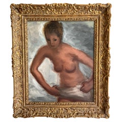Antique Nude painting Elsie Farleigh