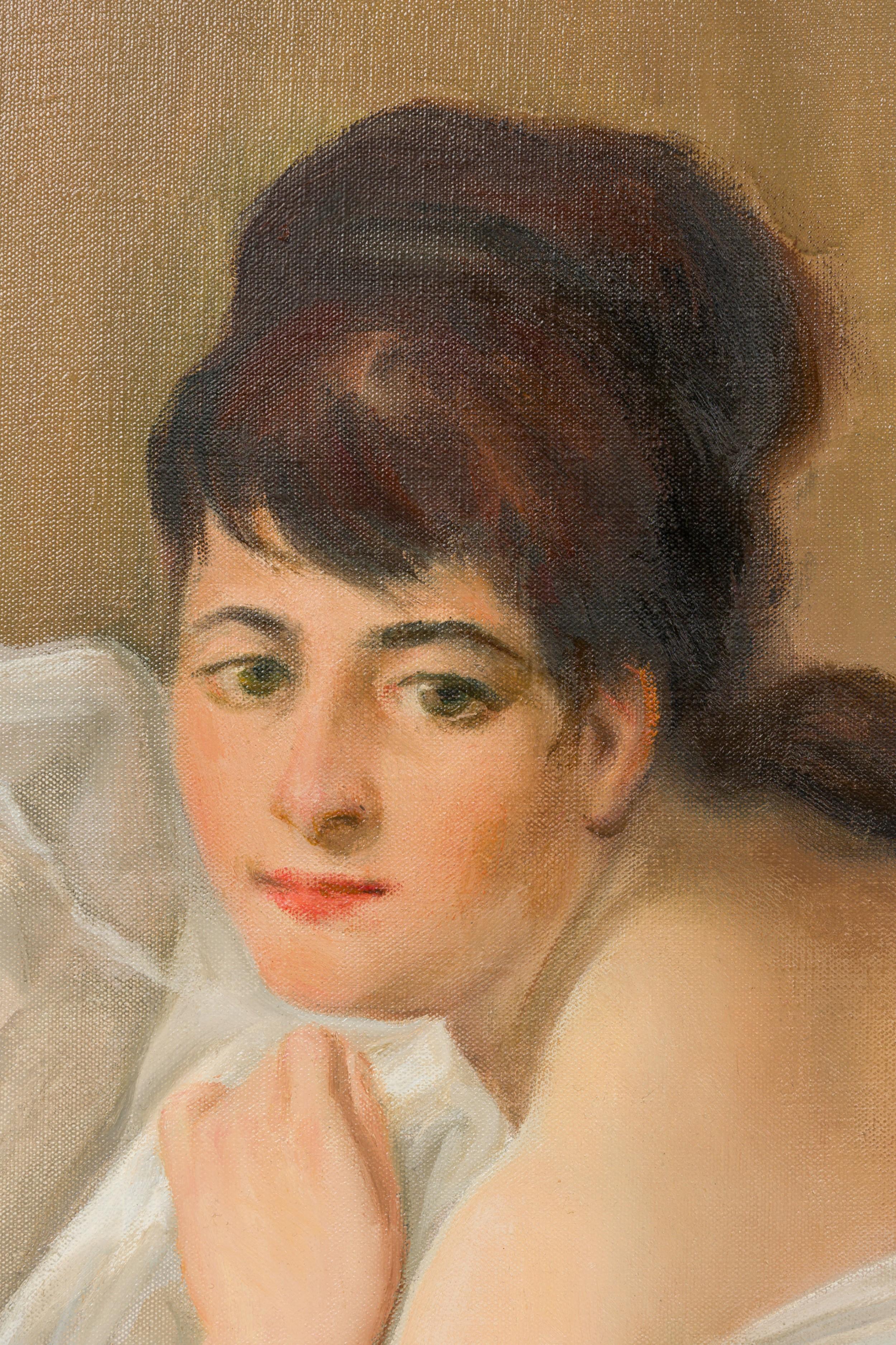 Retrato desnudo titulado 