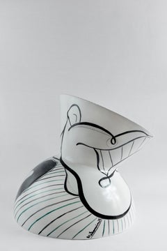 NUDE: Reversible Hand-Painted Ceramic Chalice