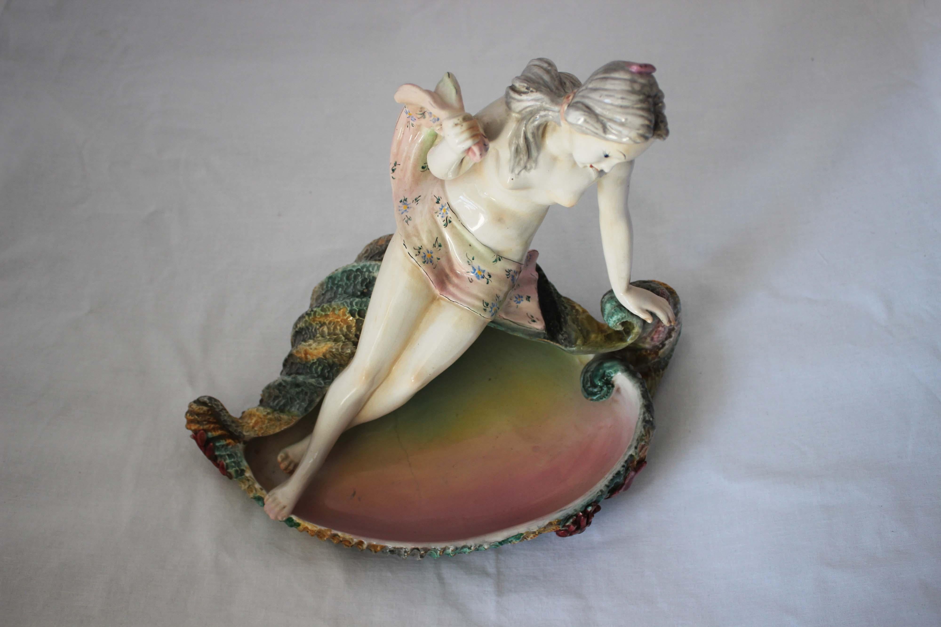 Nude Statuette from Olimpia, 1940s For Sale 1
