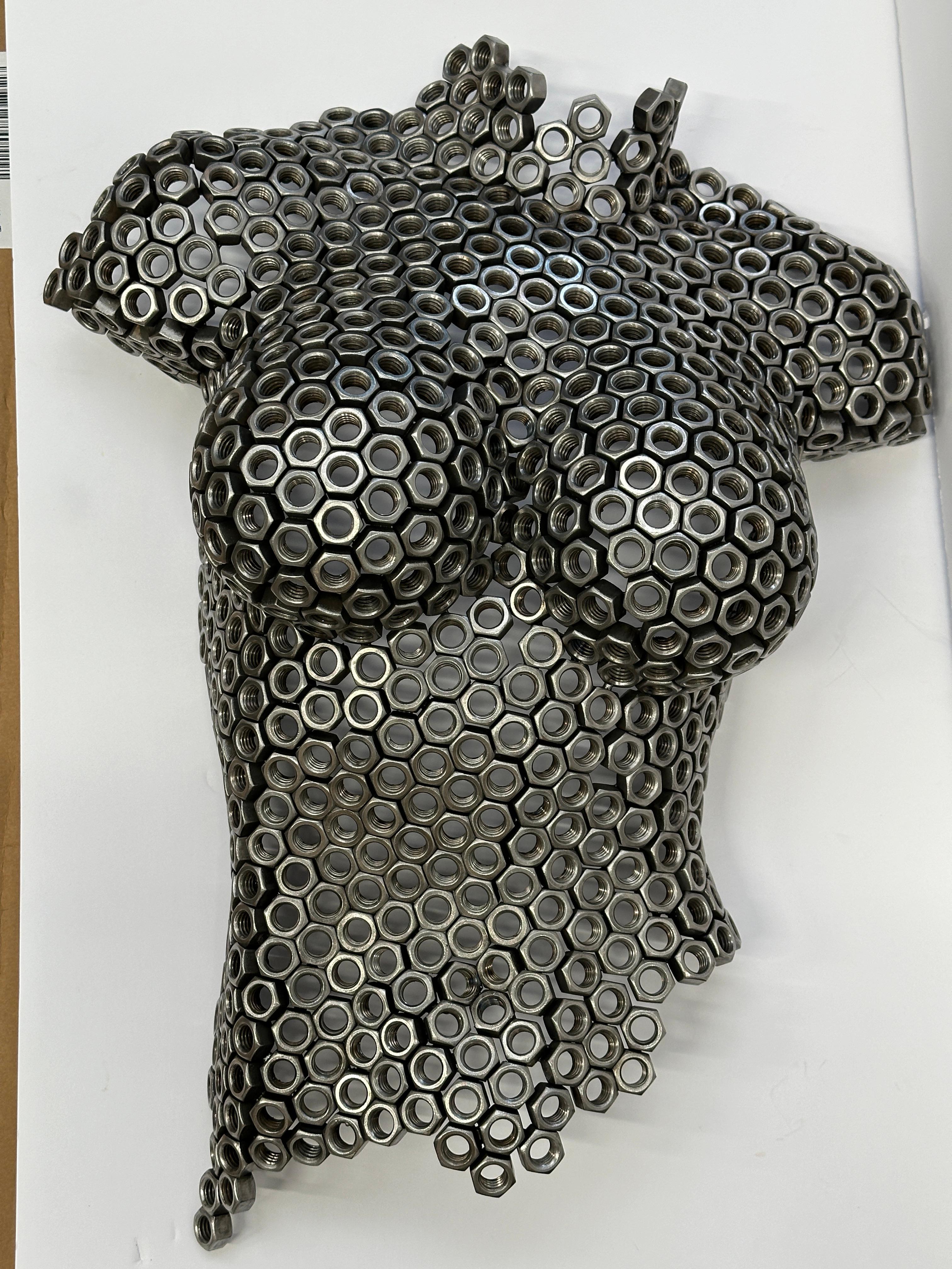 Nude torso Sculpture by Noted Palm Springs Artist Anwar Fonseca For Sale 8