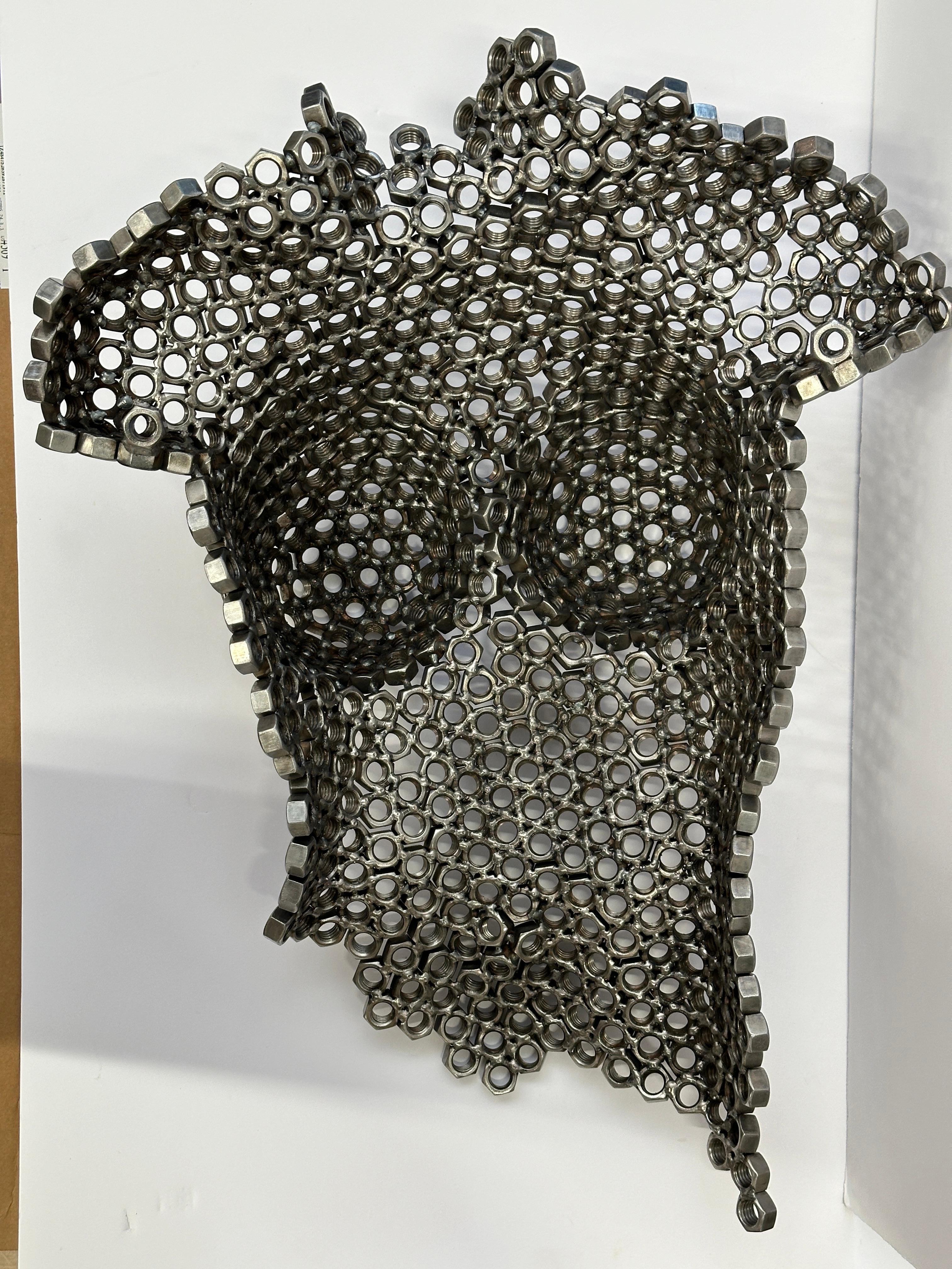 Nude torso Sculpture by Noted Palm Springs Artist Anwar Fonseca For Sale 10