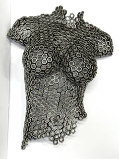 Nude torso Sculpture by Noted Palm Springs Artist Anwar Fonseca