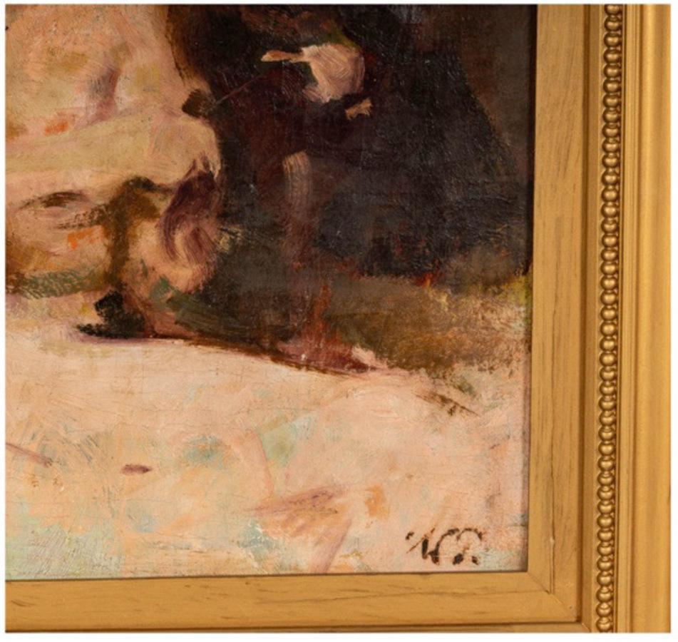 Nu de William Frederick Foster (1883 - 1953) Bon état - En vente à Pasadena, CA