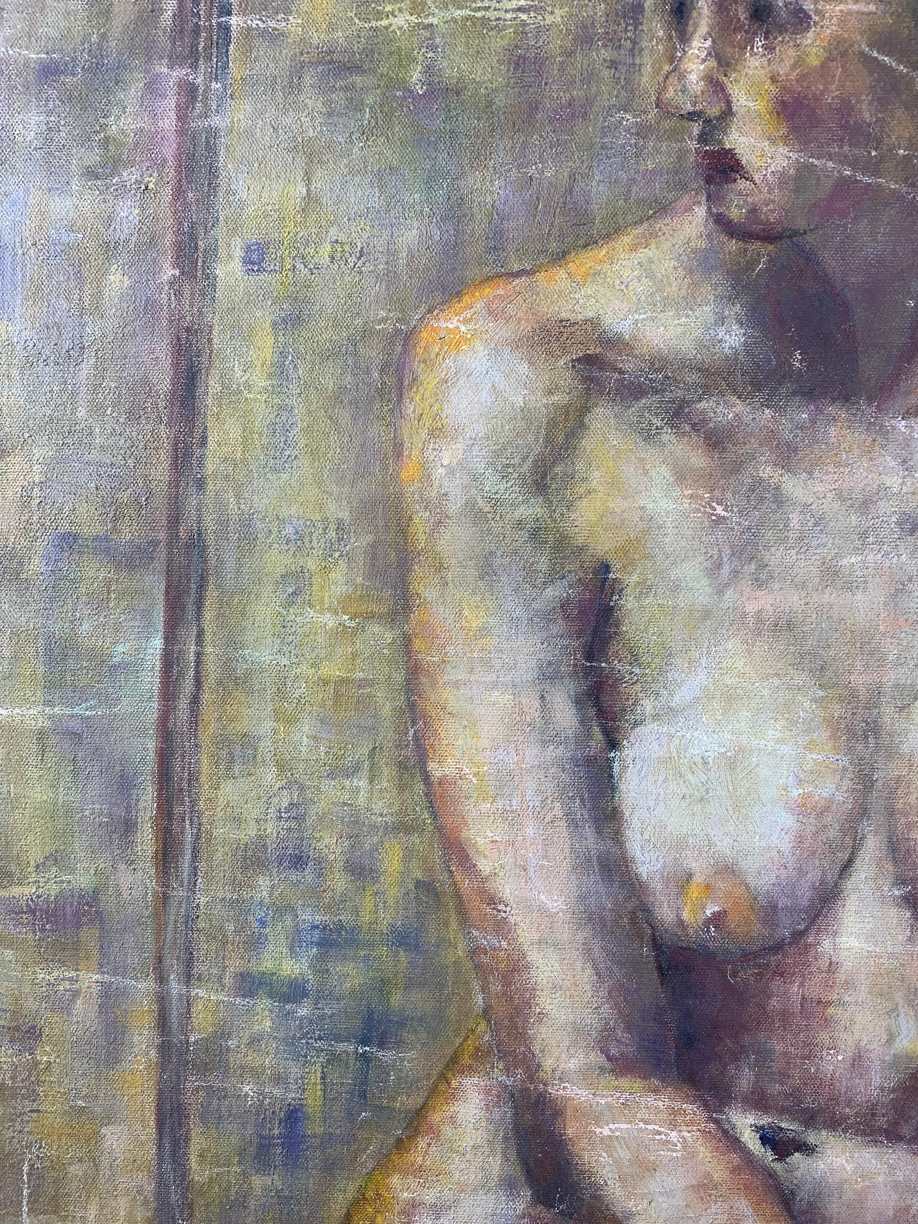 Nude Woman Abstract Oil Painting 4