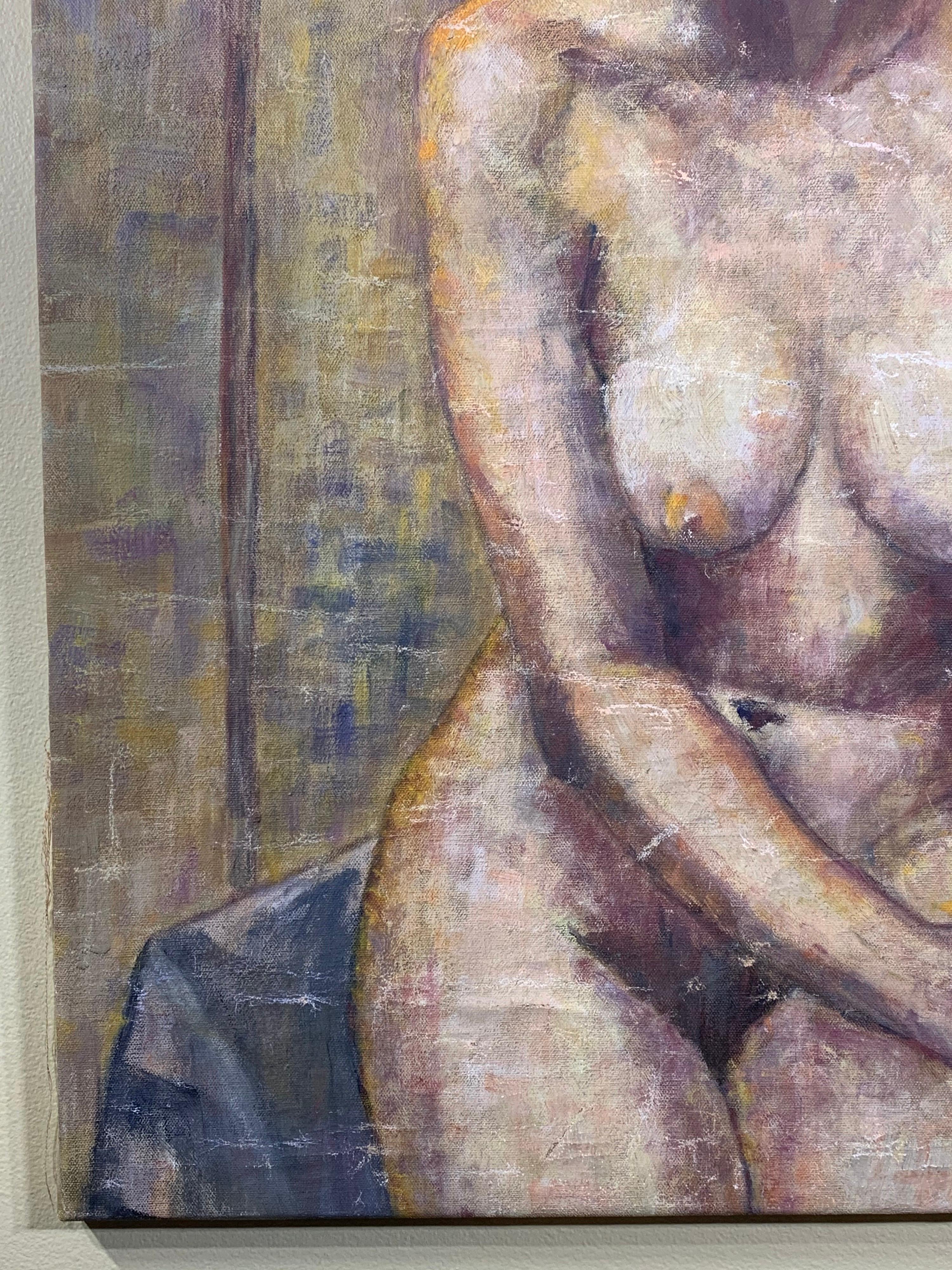 Canvas Nude Woman Abstract Oil Painting