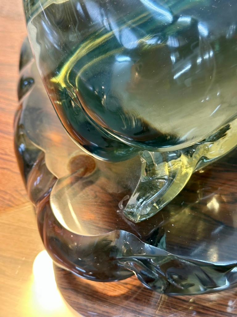 Femme nue sur un piédestal par Loredano Rosin 1970. Seguso glassworks Murano en vente 4