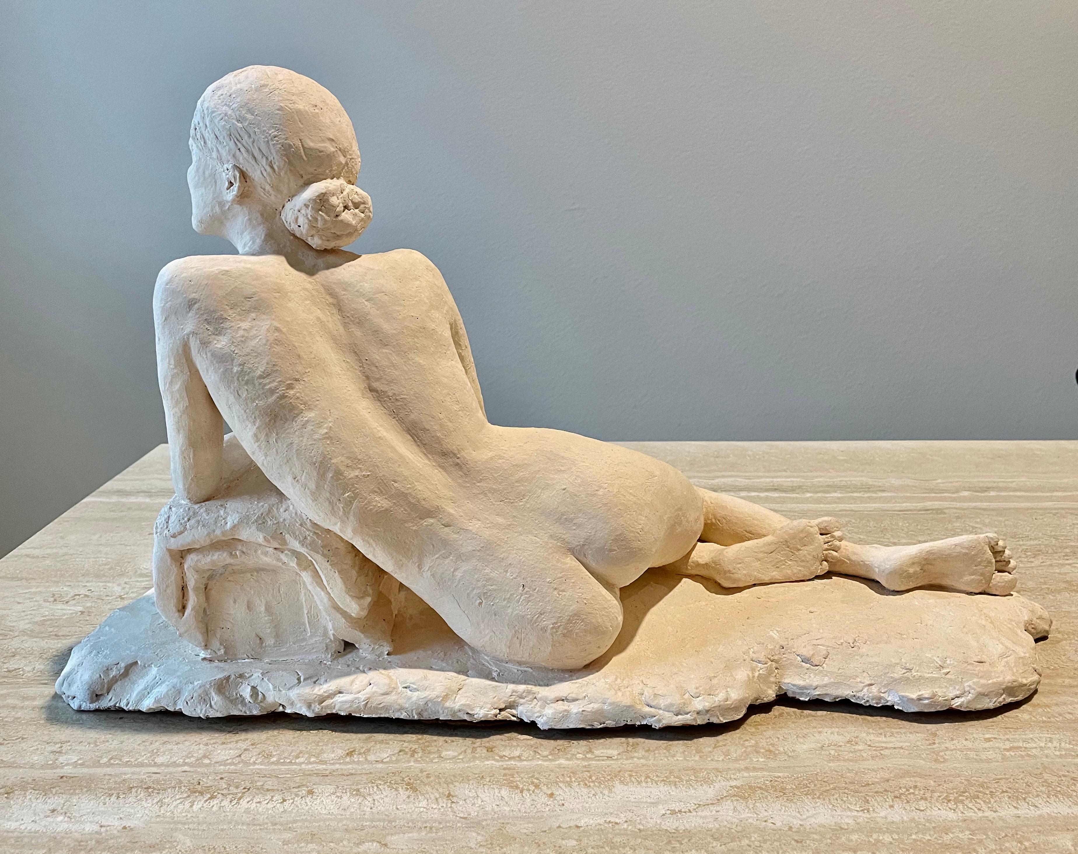 Nude Woman Plaster Sculpture 1