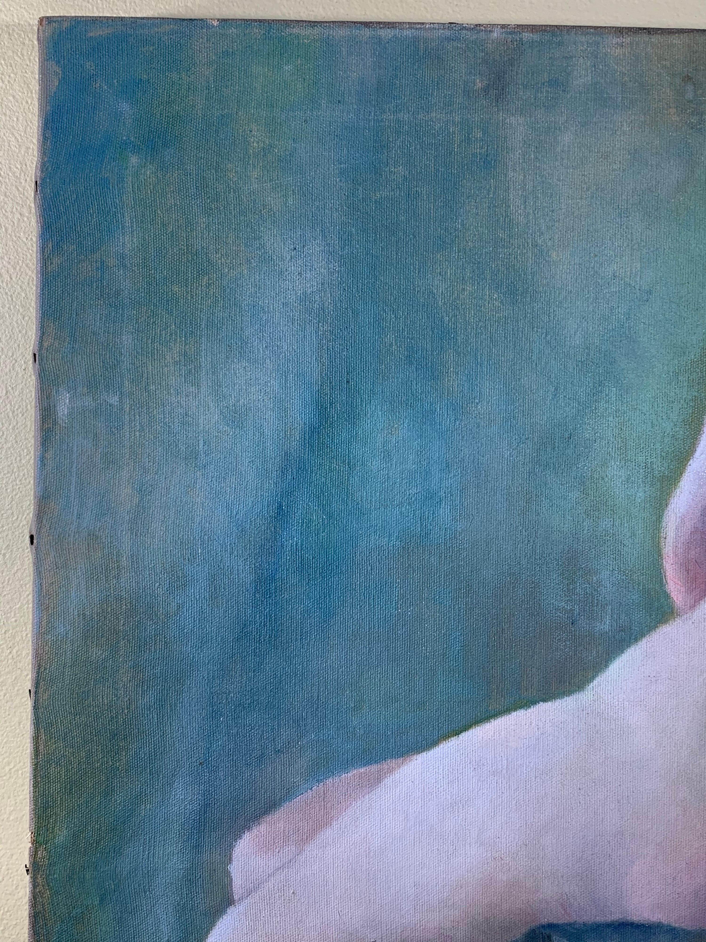 nude sitting on chair
