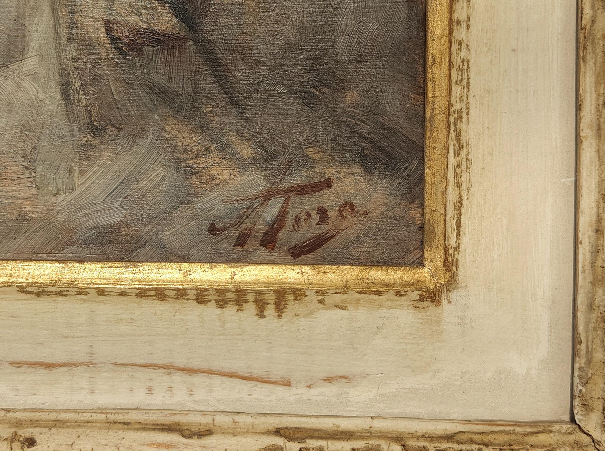 Other Nude of a woman, oil on panel, 1940