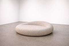 Nudo Dos Unique Outdoor Daybed in Heavy Woven Textile by Andres Monnier