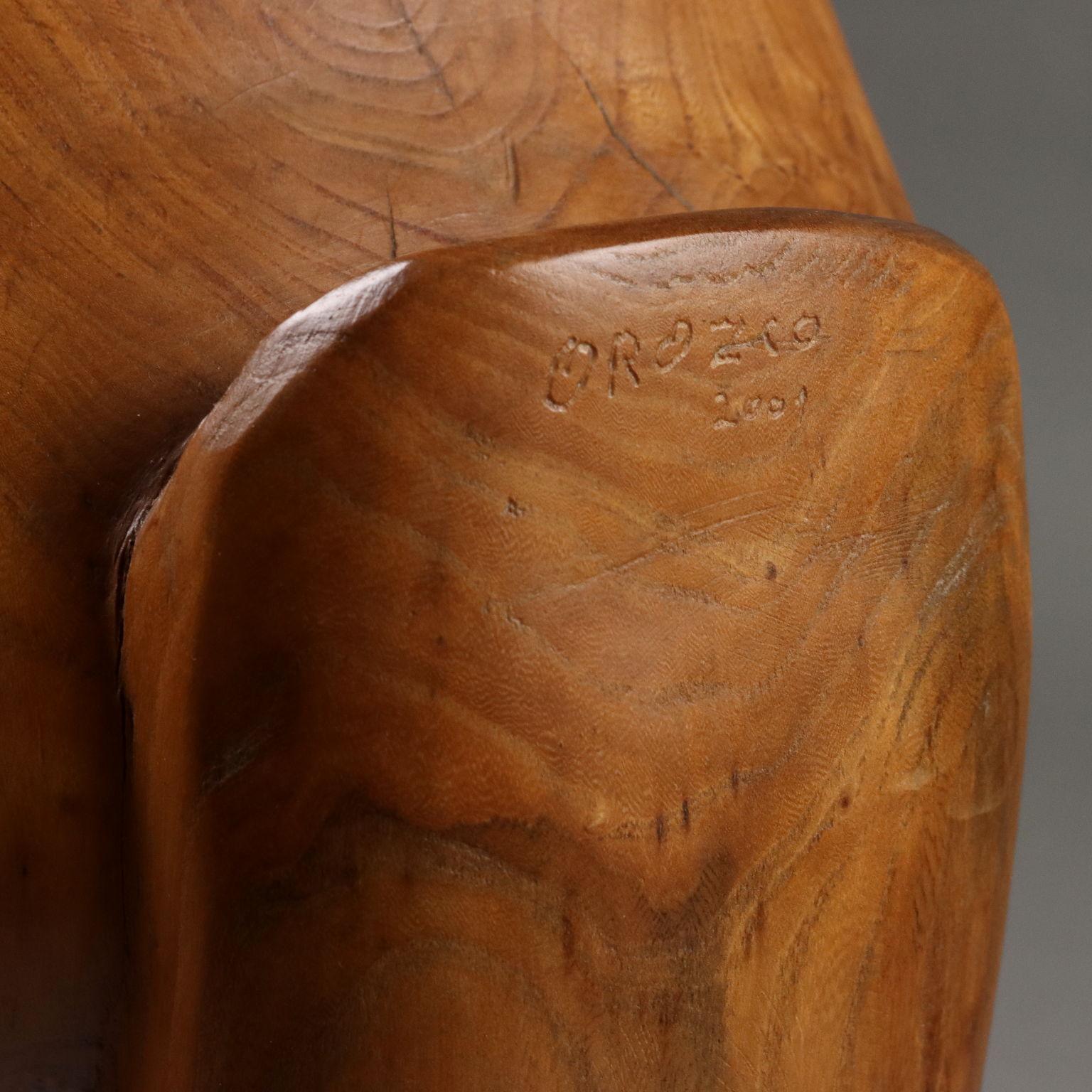 Nude Female Sculpture Lignea Francisco Orozco Italy 2001 For Sale 1