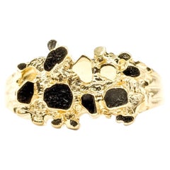Nugget Ring in 14k Yellow Gold