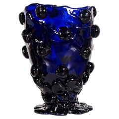Nugget Vase (Large), Clear Blue by Gaetano Pesce