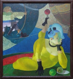 Circus Princess. 2015. Oil on canvas, 65x60 cm