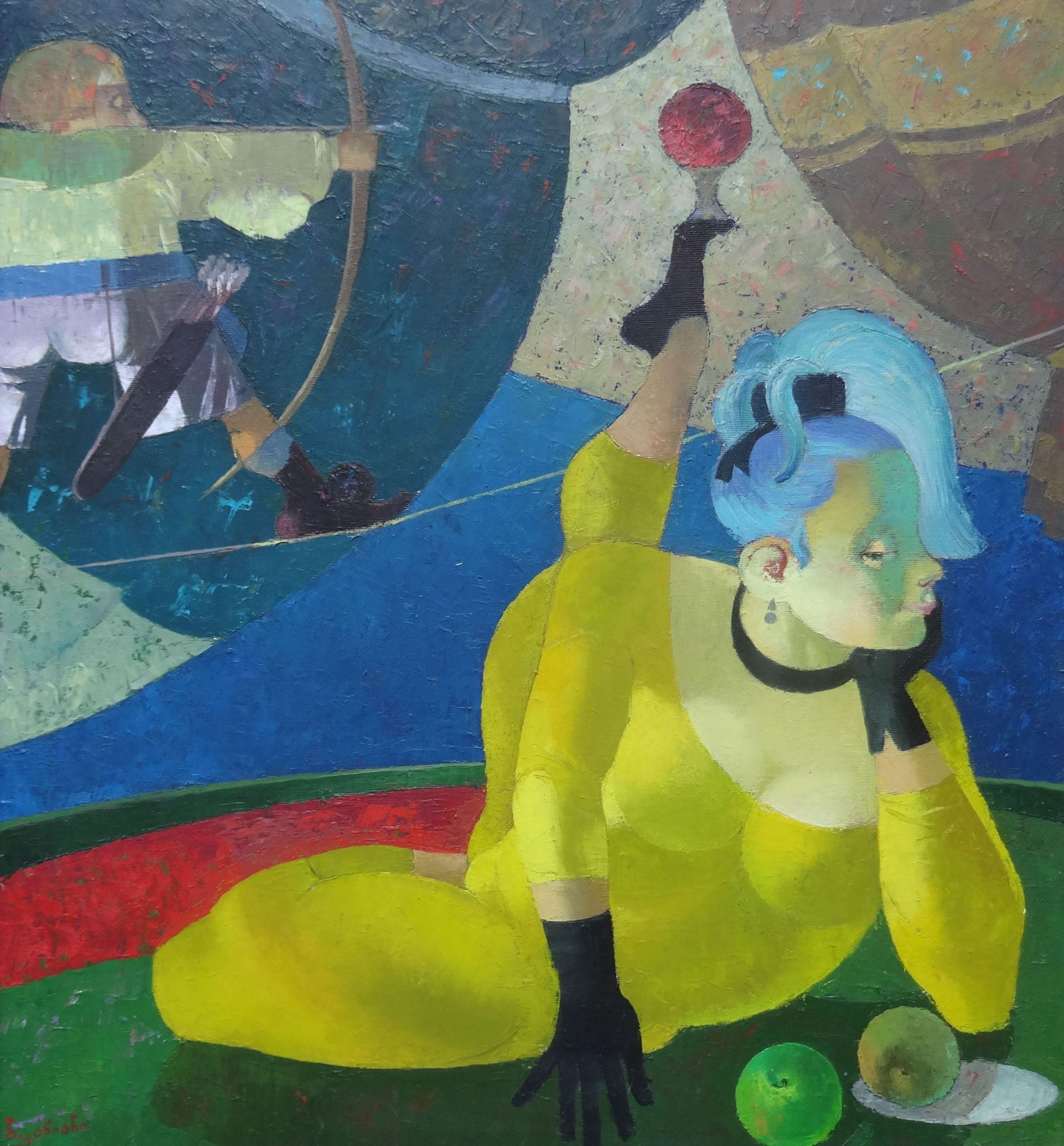 Circus Princess. 2015. Oil on canvas, 65x60 cm