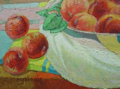Peaches. 2020. Oil on canvas, 50x65 cm
