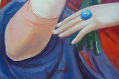 Summer. 2021. Oil on canvas, 70x70 cm