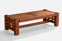 Null Furniture, Coffee Table, Pine, USA, 1970s