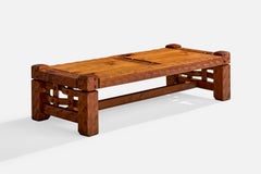 Null Furniture, Couchtisch, Kiefernholz, USA, 1970er Jahre