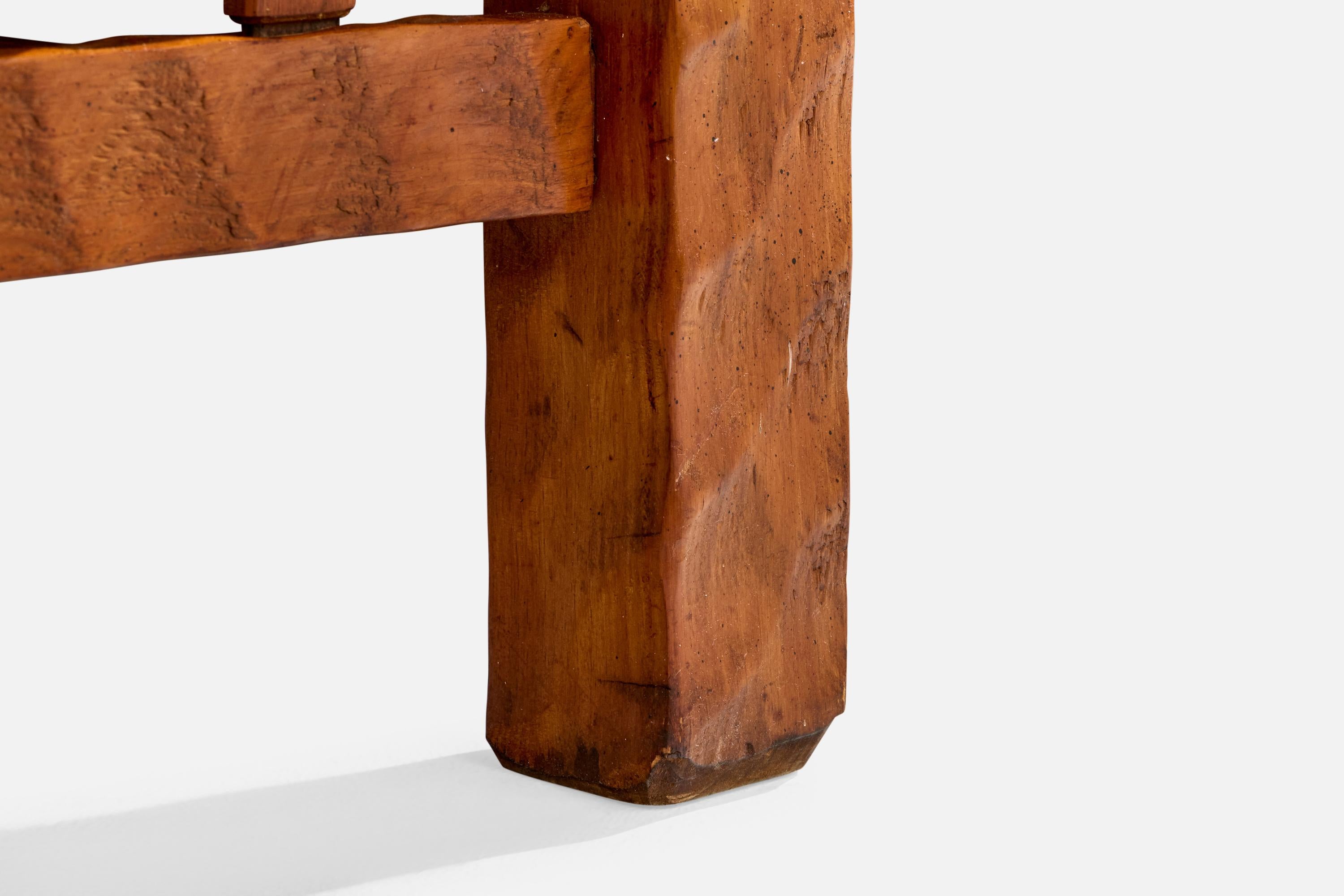 Null Furniture, Side Tables, Pine, USA, 1970s For Sale 7