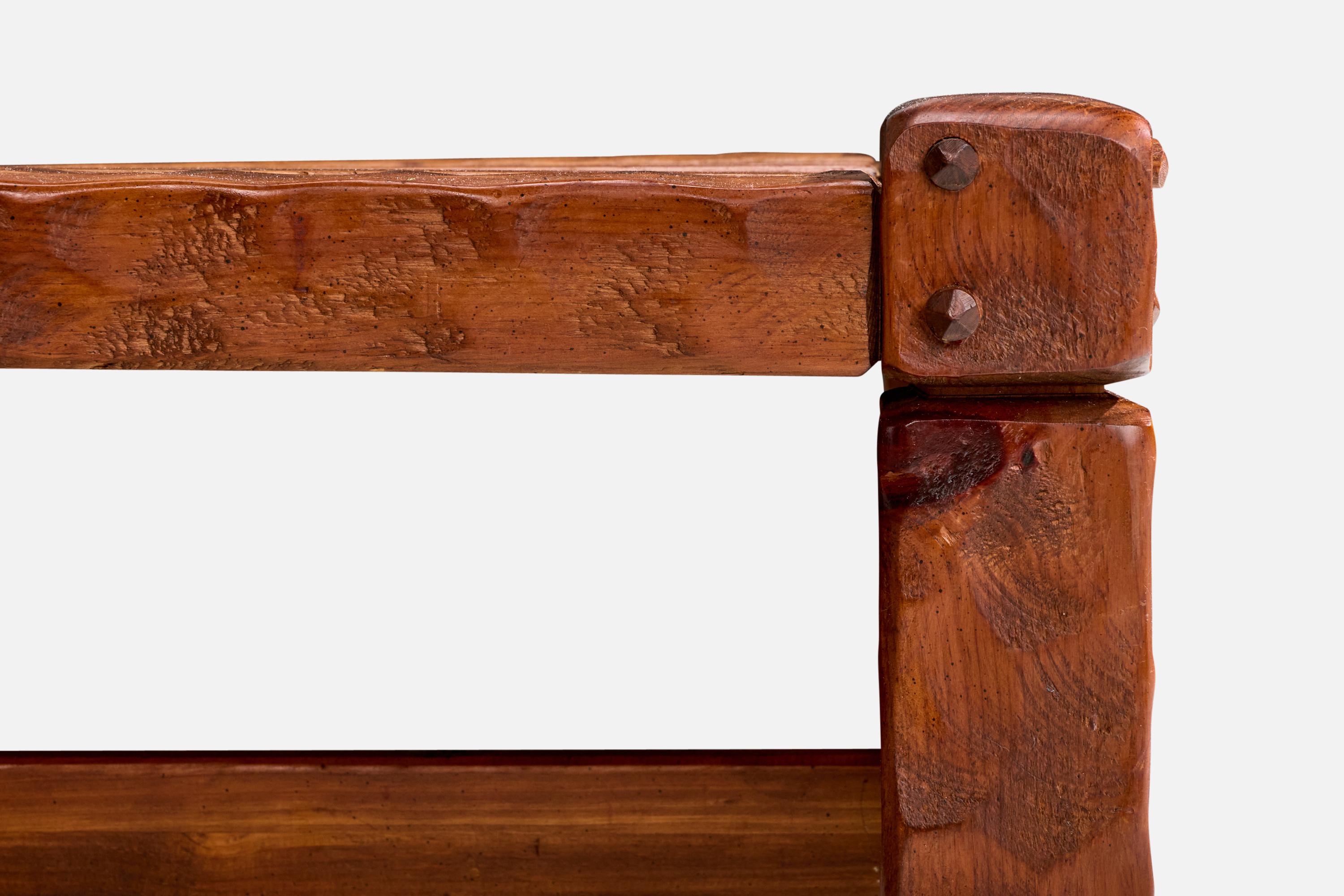 Null Furniture, Side Tables, Pine, USA, 1970s For Sale 2