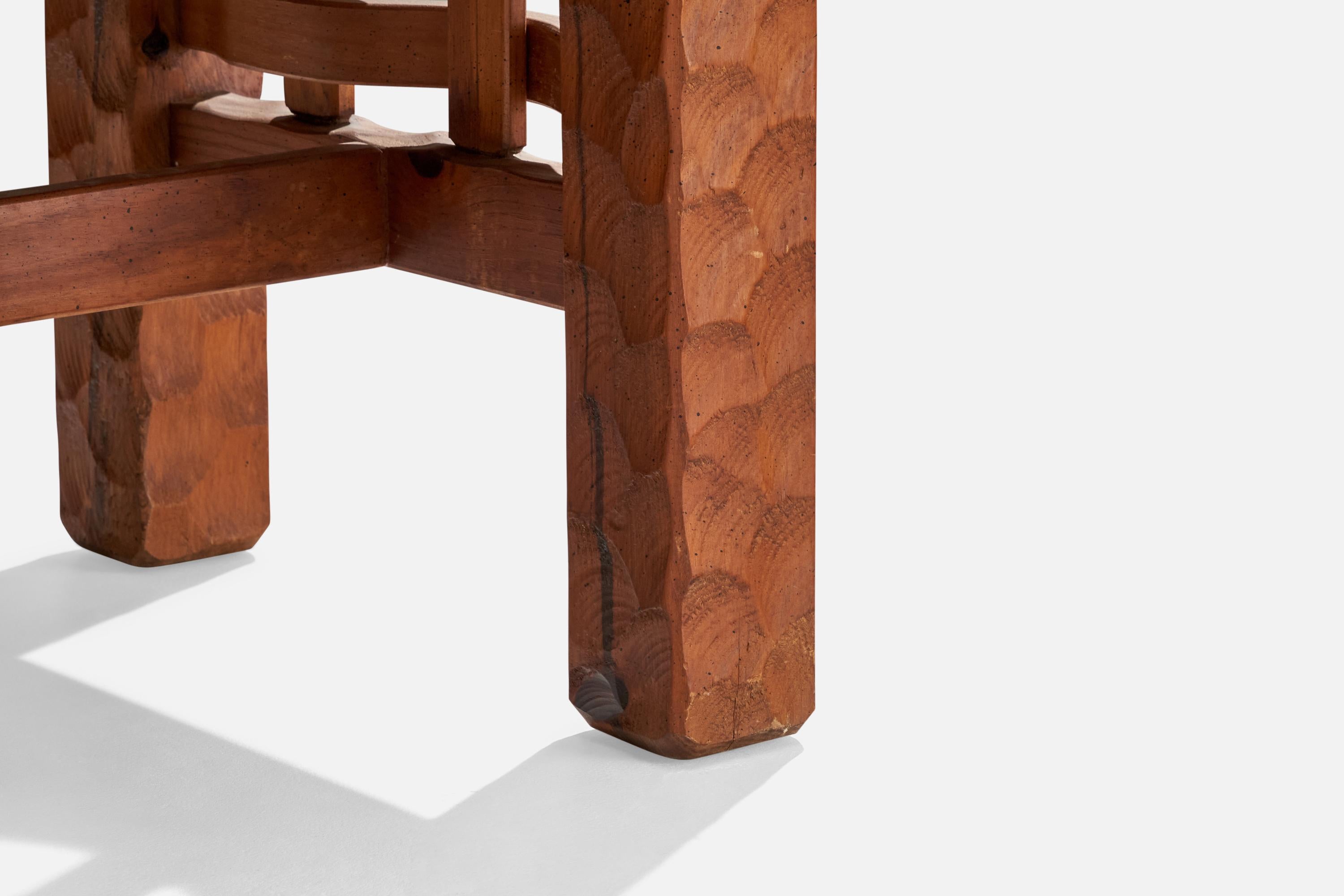 Null Furniture, Side Tables, Pine, USA, 1970s For Sale 4