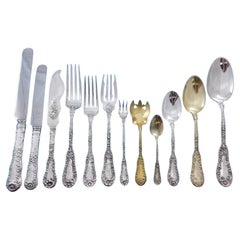 Number 10 by Dominick Haff Sterling Silver Flatware Set Service 154 Pcs Dinner