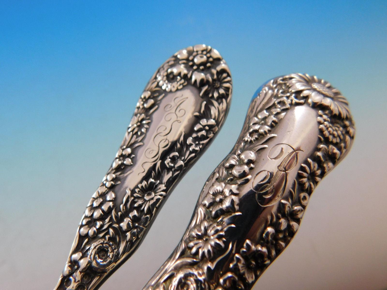 Argento 925 Number 10 by Dominick & Haff Silver Set di posate in argento Sterling Servizio 159 Pezzi Cena in vendita