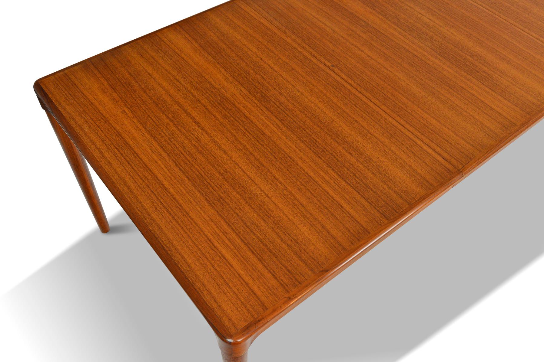 Danish Number 86 Dining Table in Teak by H.w. Klein