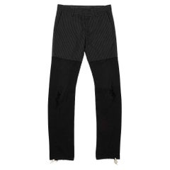 Numero (N)ine AW2005 "The High Streets" Pantaloni ibridi in gabardine